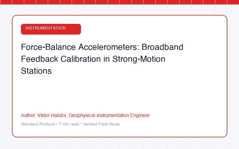 Force-Balance Accelerometers: Broadband Feedback Calibration in Strong-Motion Stations